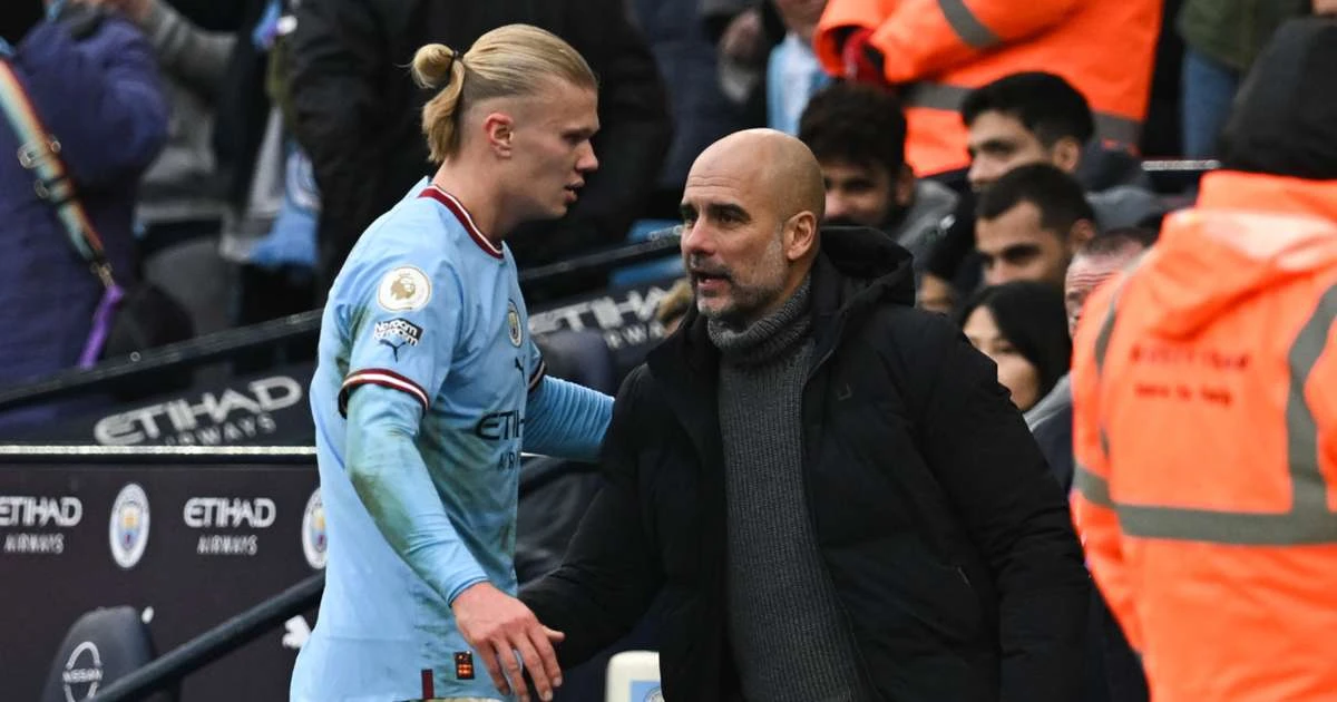 Pep Guardiola admits he "cannot rest" Erling Haaland despite worrying form slump